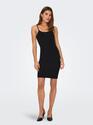 Only 15330216/Black Live love singlet dress NOOS