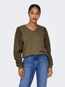 Only 15330983/Cub Donna LS v-neck sweat