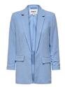 Only 15338696/Bel Air Blue Solvi life 3/4 linen blazer