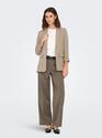 Only 15338696/Coriander Solvi life 3/4 linen blazer