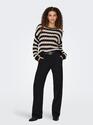 Only 15339536/Black/Pumice Stone Capri LS o-neck
