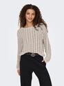 Only 15339536/Pumice Stone Capri LS o-neck