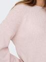 Only 15339651/Rose Smoke Alvilda LS o-neck