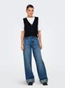 Only 15339653/Black Alvilda SL waistcoat