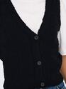 Only 15339653/Black Alvilda SL waistcoat