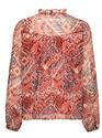 Only 15340009/Langoustino Cool Indie Vikki life LS v-neck lace shir