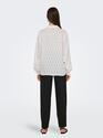 Only 15340688/Cloud Dancer Noa LS v-neck shirt