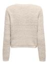 Only 15342448/Birch Celeste o-neck cardigan
