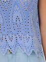 Only 15343156/Blue Bonnet Tulum SL emb top