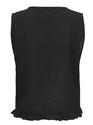 Only 15346503/Black Jakiri linen SL emb vest