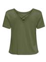 Only 15346637/Kalamata Amber life SS glitter top