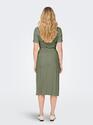 Only 15347210/Deep Lichen Green Siesta SS shirtdress NOOS