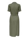 Only 15347210/Deep Lichen Green Siesta SS shirtdress NOOS