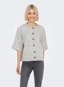 Only 15348772/Light Grey Camilla SS cardigan NOOS