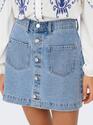 Only 15349035/Light Blue Denim Amazing HW skirt NOOS
