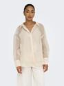 Only 15350694/Cloud Dancer Oregon anna life LS emb shirt