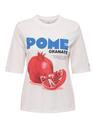 Only 15351369/CD/Pomgranate Phoebe SS fresh top