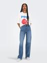Only 15351369/CD/Pomgranate Phoebe SS fresh top