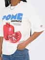 Only 15351369/CD/Pomgranate Phoebe SS fresh top