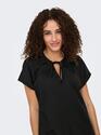 Only 15351683/Black Jany SS string dress NOOS