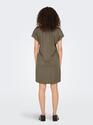 Only 15351683/Walnut Jany SS string dress NOOS