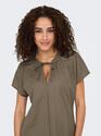 Only 15351683/Walnut Jany SS string dress NOOS