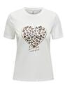 Only 15355699/Cloud Dancer Heart Tanya life reg SS leo print