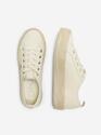 Only Shoes 15319621/Creme Ida-1 lace espadrille sneaker