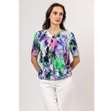 Roberto Sarto 511128/1280 Print blouson ronde hals