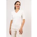 Roberto Sarto 511145/017 Structuur t-shirt v-hals