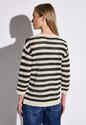 Street One 303245/20001 Cosy striped mesh sweater