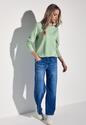 Street One 322929/16345 Vertical cosy structure shirt