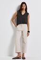 Street One 323329/16693 Silk look v-neck shirt