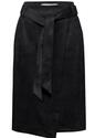 Street One 361606/10001 Velours wrap skirt
