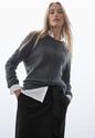 Street One 361606/10001 Velours wrap skirt