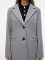 Vero Moda 10267495/Light Grey Melange Blaza long wool coat