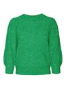 Vero Moda 10277742/Bright Green Vigga 3/4 rib pullover