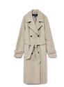 Vero Moda 10289870/Silver Mink Fortunevega trenchcoat NOOS