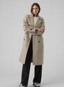 Vero Moda 10289870/Silver Mink Fortunevega trenchcoat NOOS