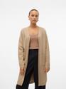 Vero Moda 10309316/Silver Mink Saba LS pocket coatigan NOOS