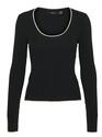 Vero Moda 10310838/Black Joan LS u-neck short pull