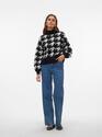 Vero Moda 10311089/Black/Birch Mira LS highneck pullover