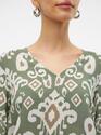 Vero Moda 10312176/Hedge Green Joy 2/4 v-neck top