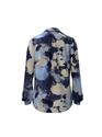 Vila 14063320/Navy Blazer Lake Ellette satin LS shirt