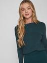 Vila 14084325/Ponderosa Pine Comfy o-neck LS knit top NOOS