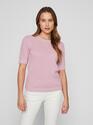 Vila 14084421/Winsome Orchid Dalo o-neck SS knit top NOOS