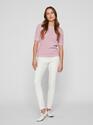 Vila 14084421/Winsome Orchid Dalo o-neck SS knit top NOOS