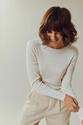 Vila 14089679/Feather Gray Jolanda HW pleated pants NOOS