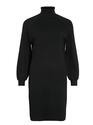 Vila 14094192/Black Beauty Ostria roll neck LS dress NOOS