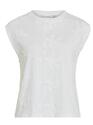 Vila 14104240/Snow White Nayla o-neck S/L top